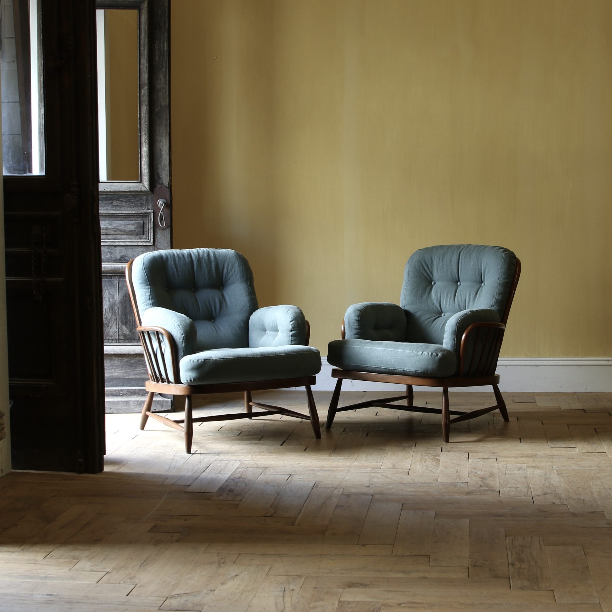 Ercol Jubilee Armchairs 